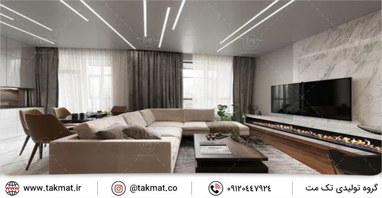 استفاده از لاین نوری کناف در رستوران ها