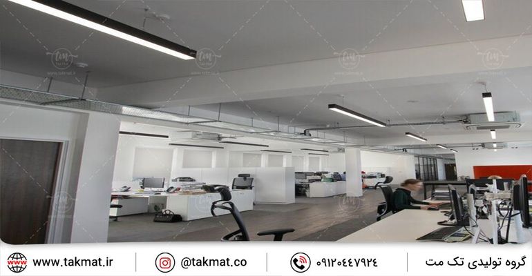 مزایای استفاده از پروفیل های نور خطی در فضاهای تجاری