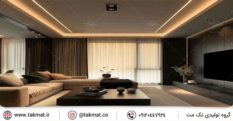 مزایای استفاده از پروفیل های نور خطی در دکوراسیون داخلی