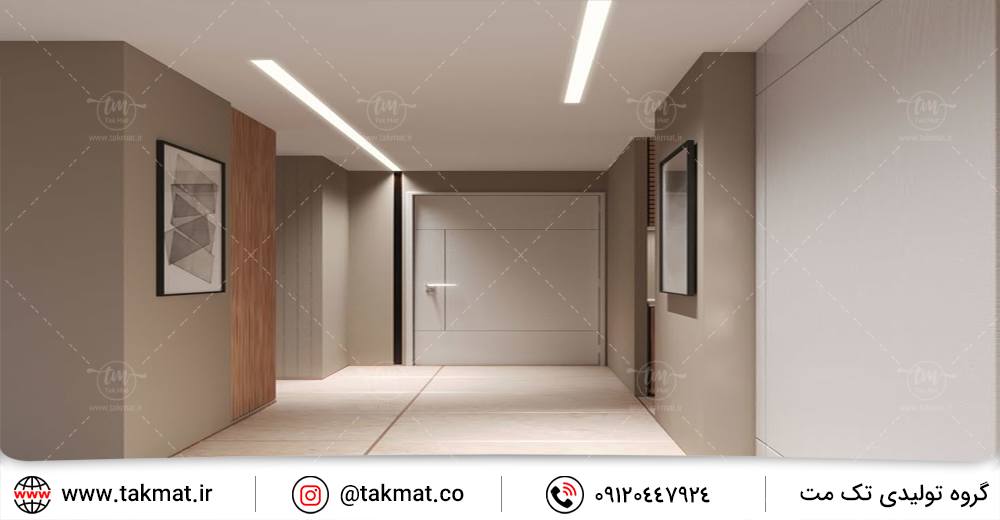 نورپردازی با لاین نوری 