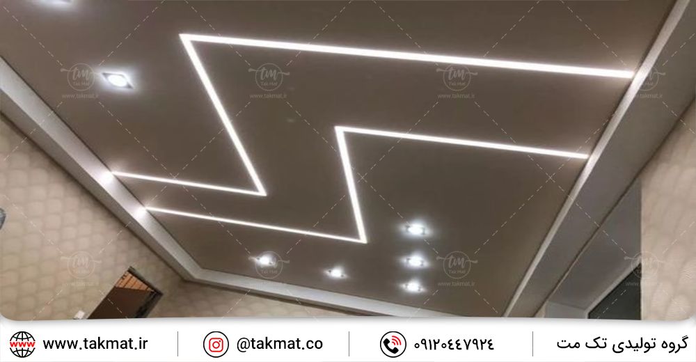 کاربردهای لاین نوری توکار در دکوراسیون داخلی
